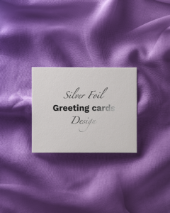 Silver Foil Greeting Cards